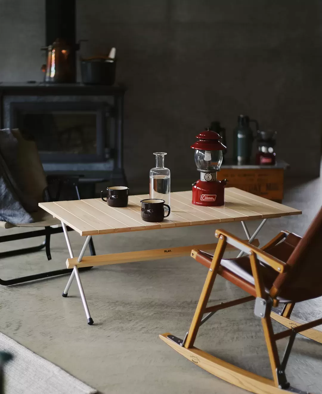 Hinoki Roll Table - L