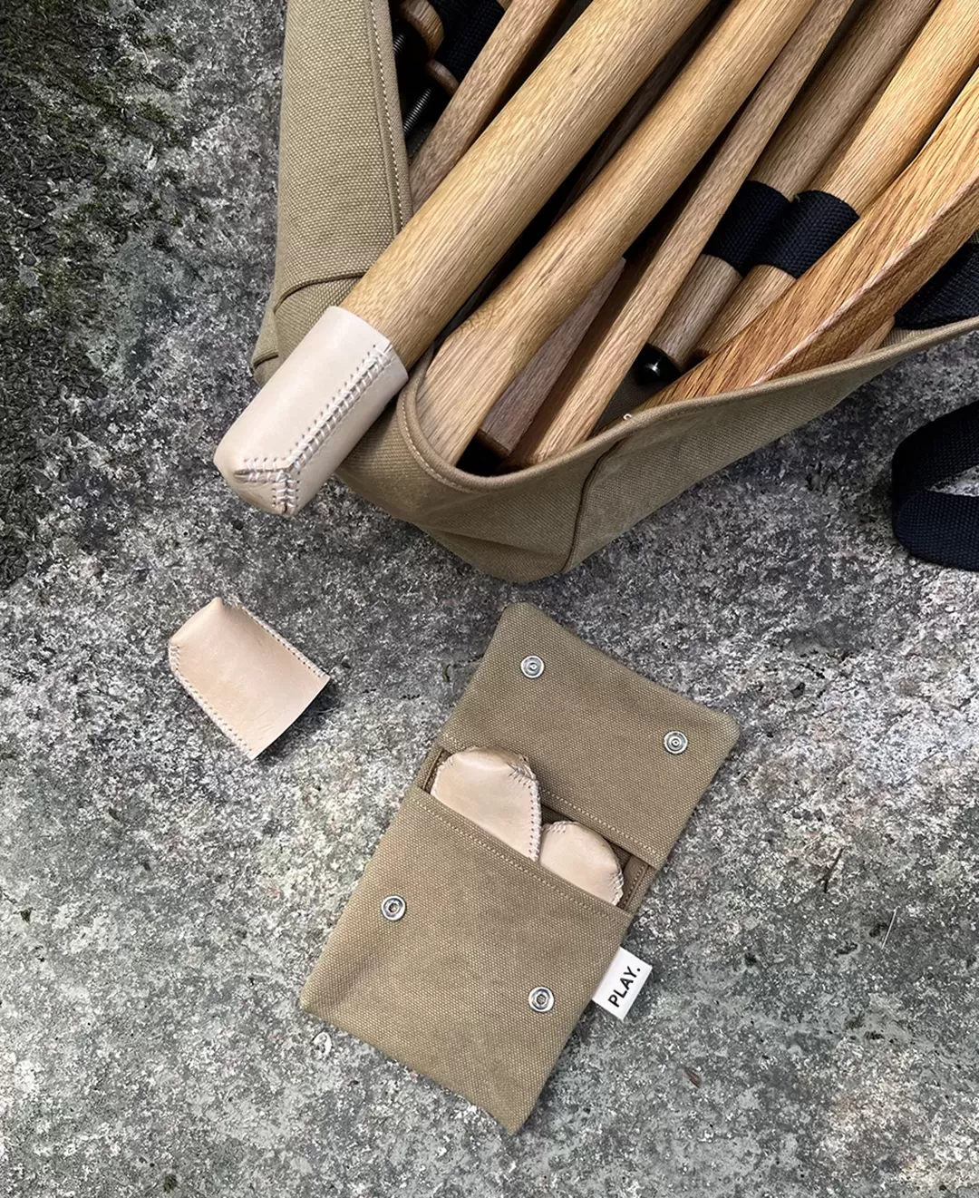 The Canvas Chair Shoes + Pouch