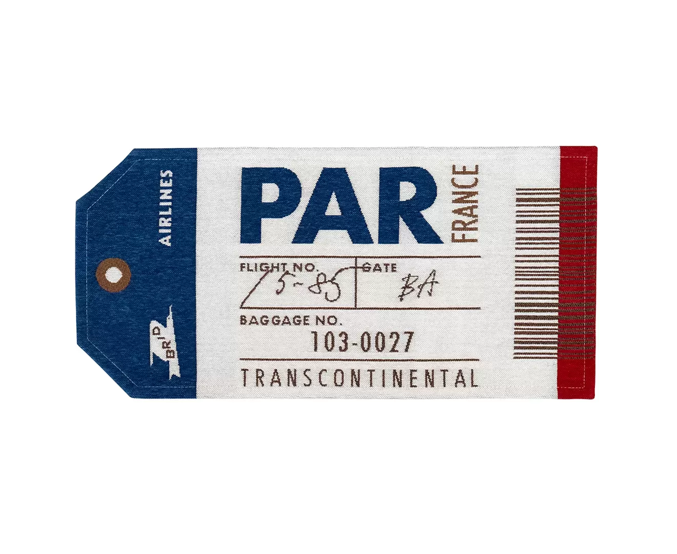 001483 BAGGAGE TAG RUG