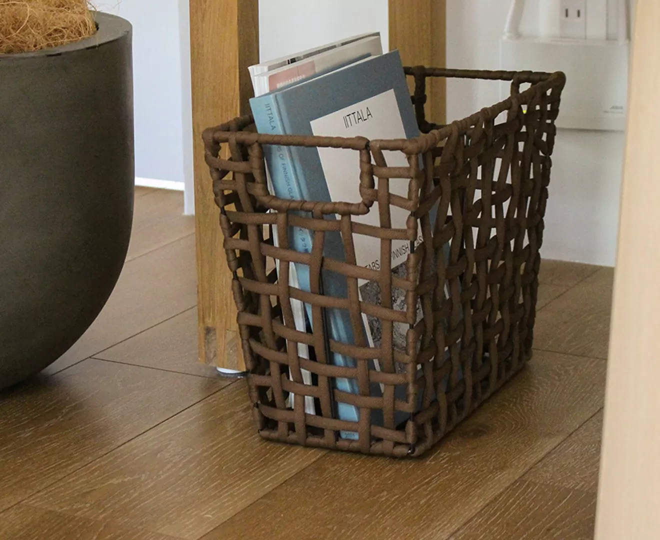 003418 ROUGH KNIT BASKET SLIM L