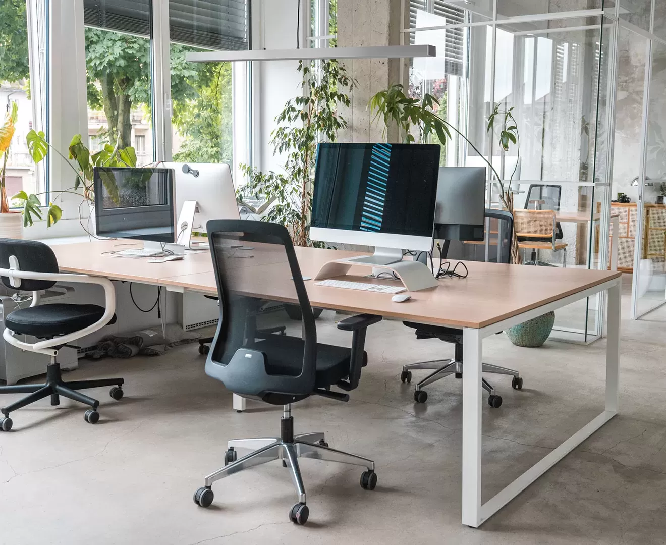 003216 STAND WORKER LED PENDANT LIGHT STRAIGHT