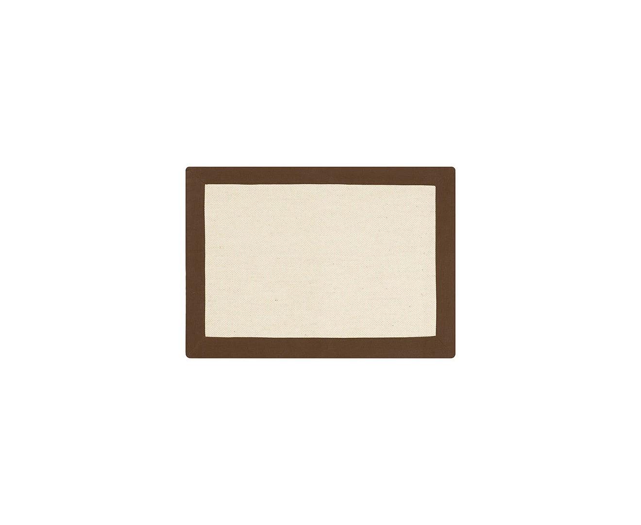 001457 Olika LINEN FRAME RUG 50×70
