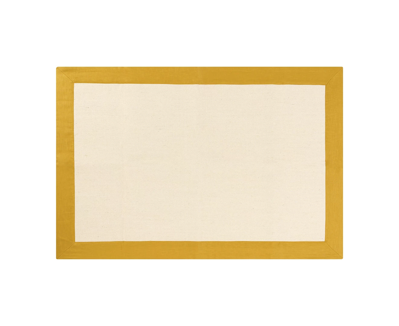 001458 Olika LINEN FRAME RUG 90×130