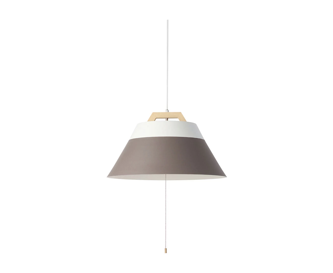 001768 LAMP by 2TONE 3BULB PENDANT LIGHT （電球あり)