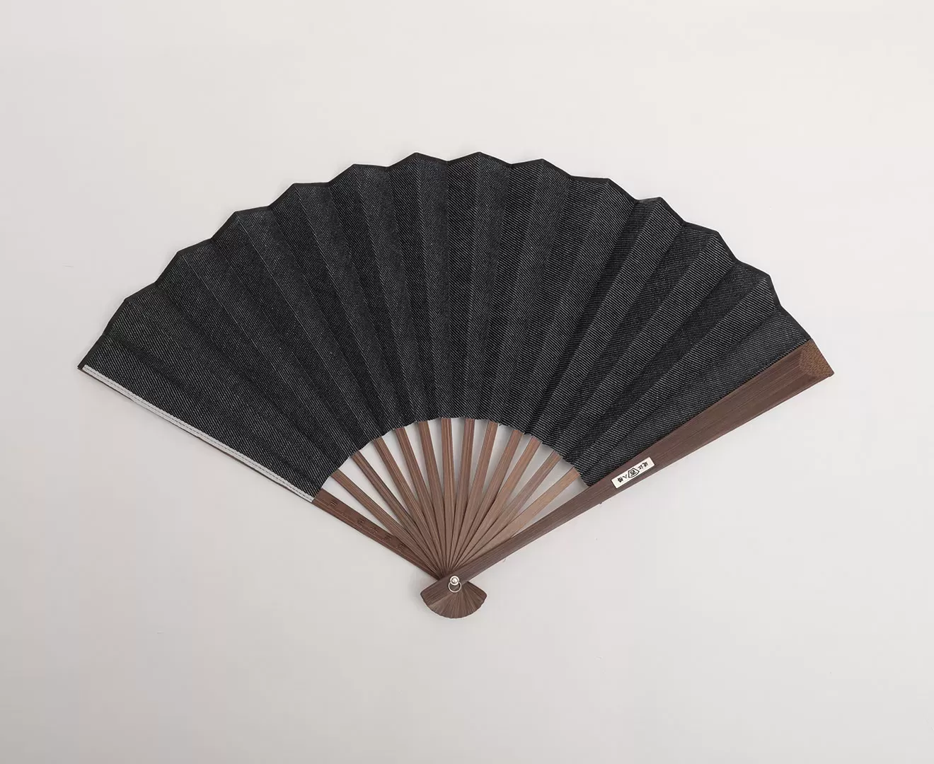 岡山産デニム扇子