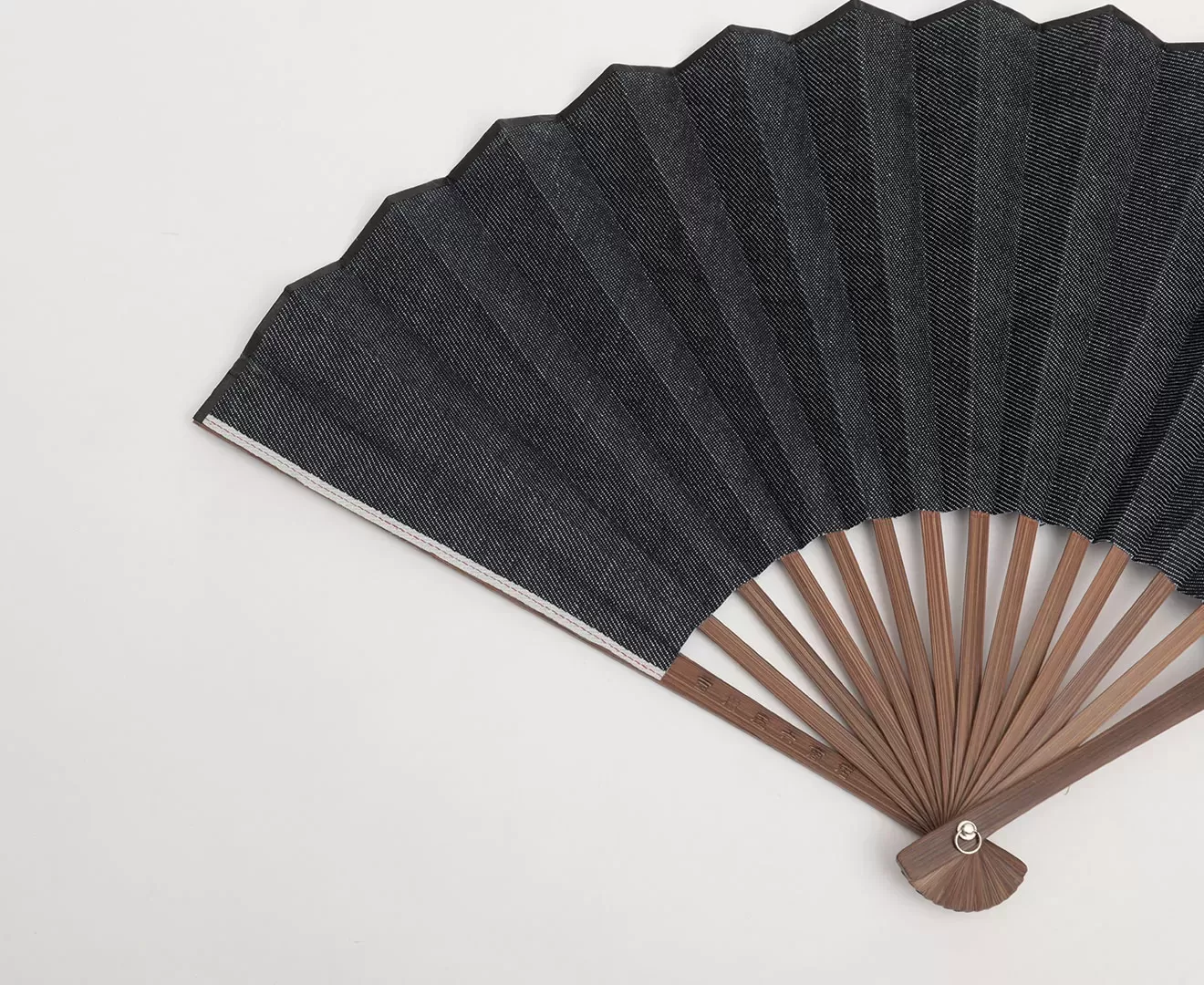 岡山産デニム扇子