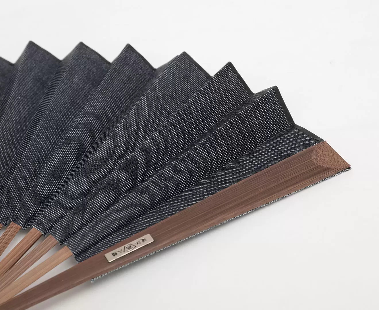 岡山産デニム扇子