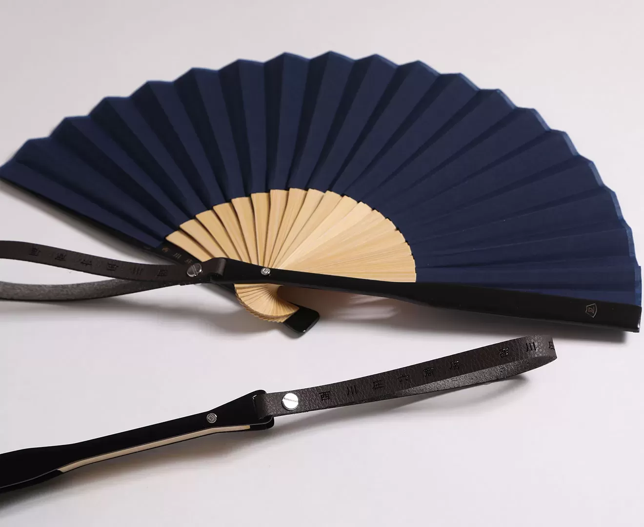 ストラップ扇子