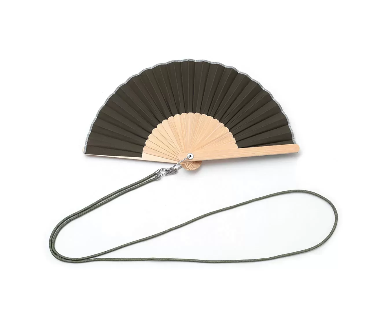 アウトドア扇子　ストラップ