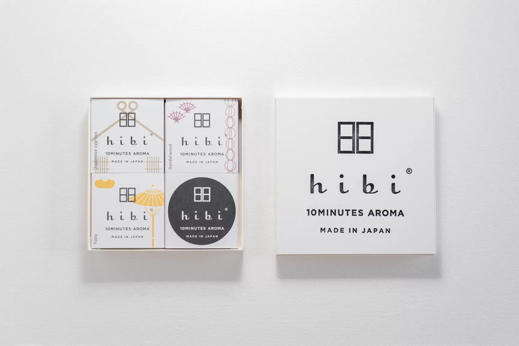 hibi 和の香り 3種ギフトボックス