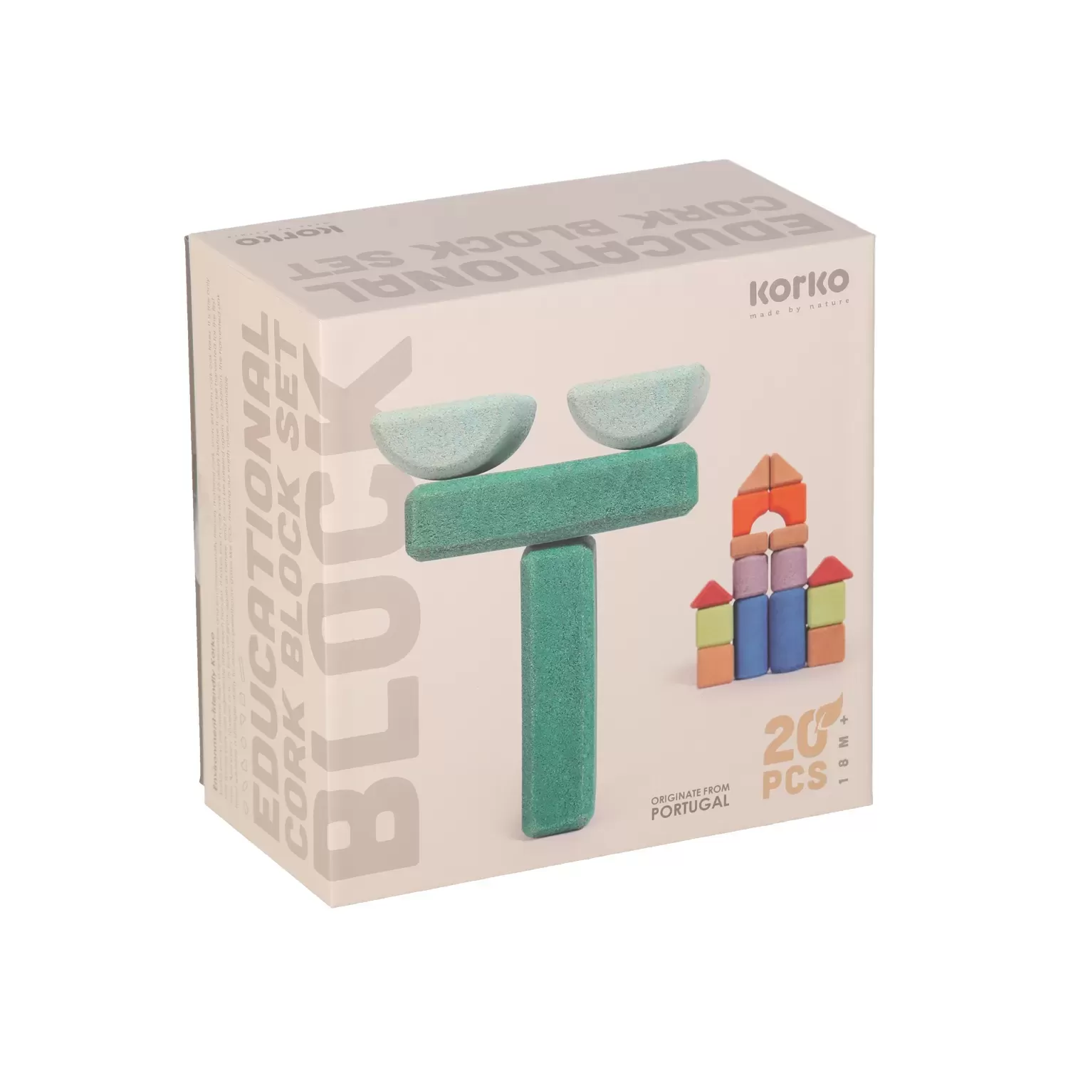 Small Architects – 20 Cork Building Blocks
