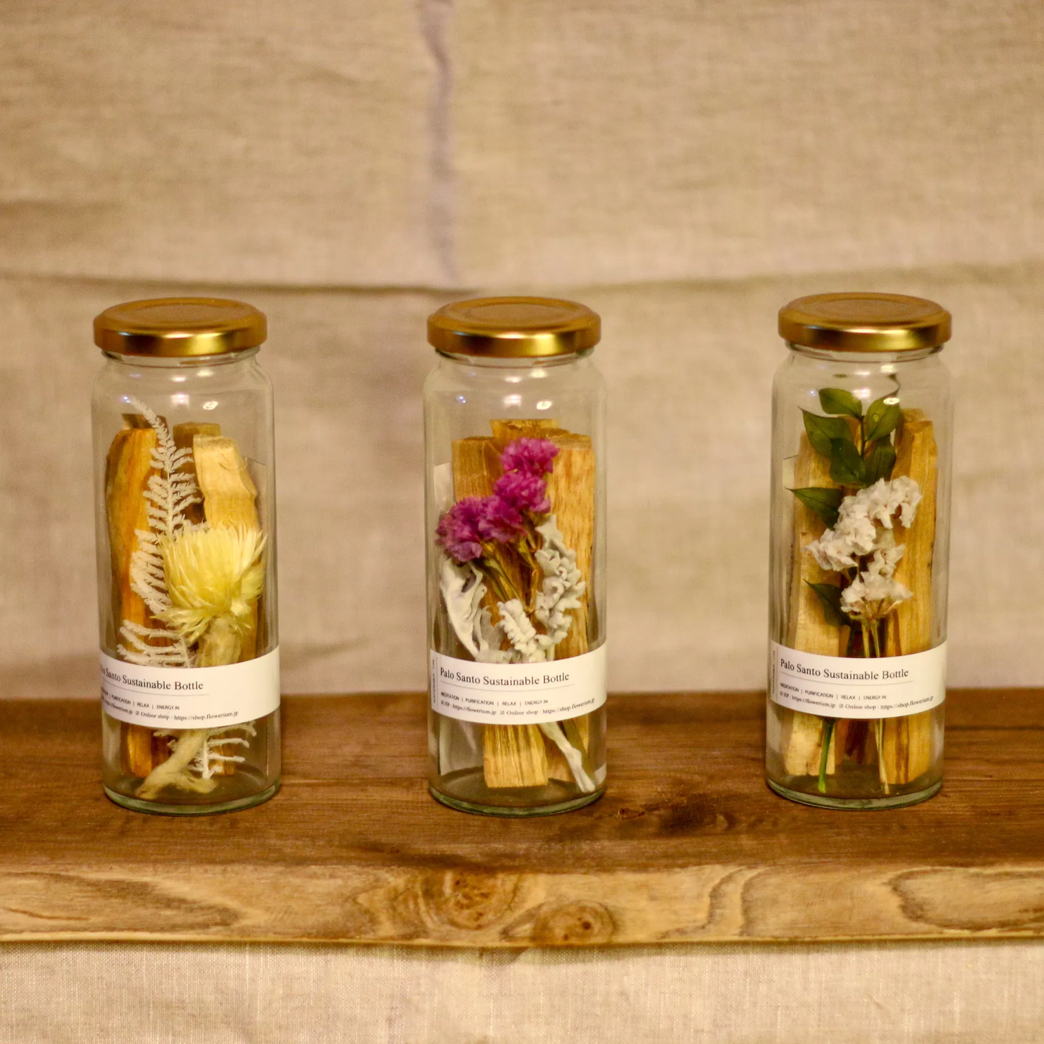 Positive Energy Palo Santo Sustainable Bottle