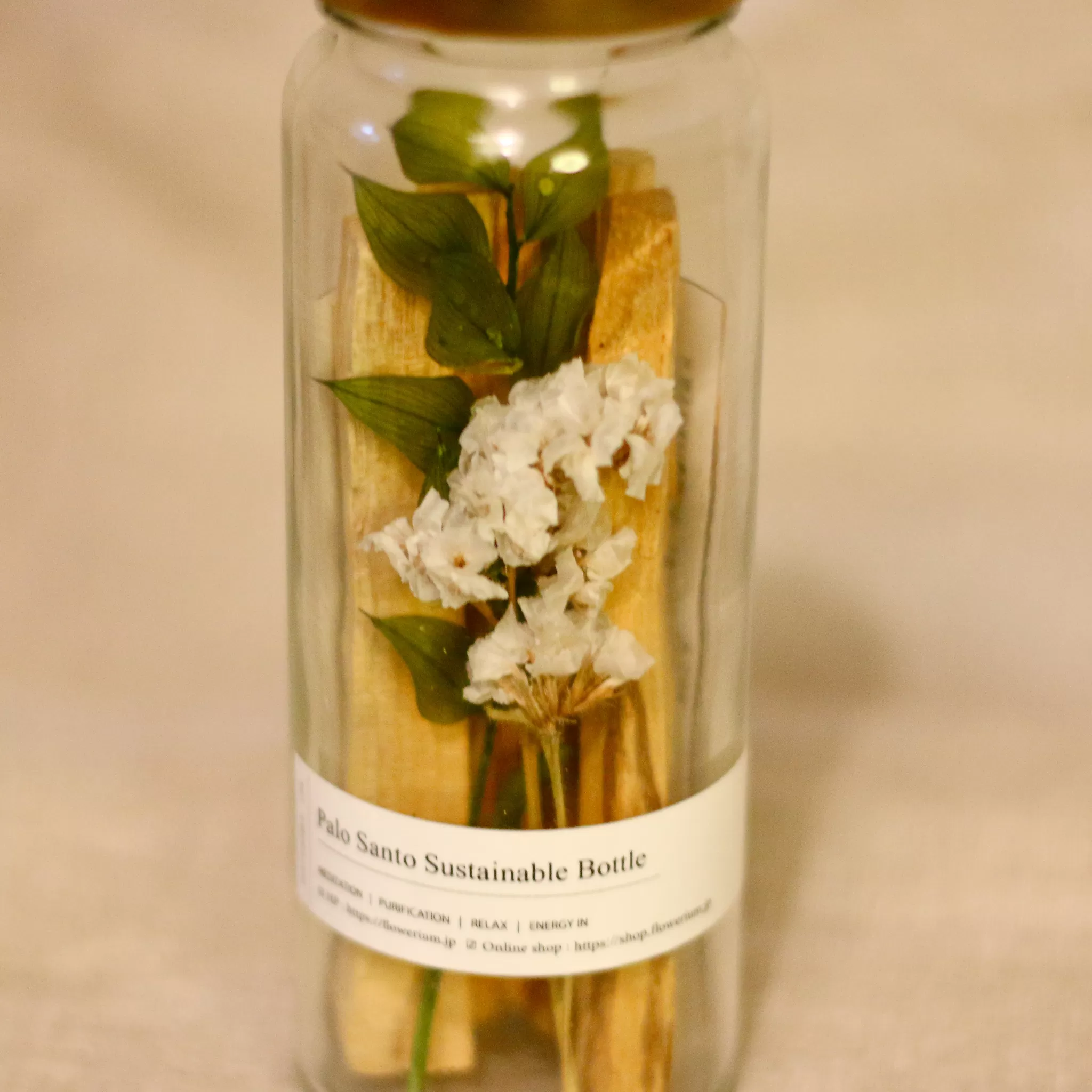 Positive Energy Palo Santo Sustainable Bottle