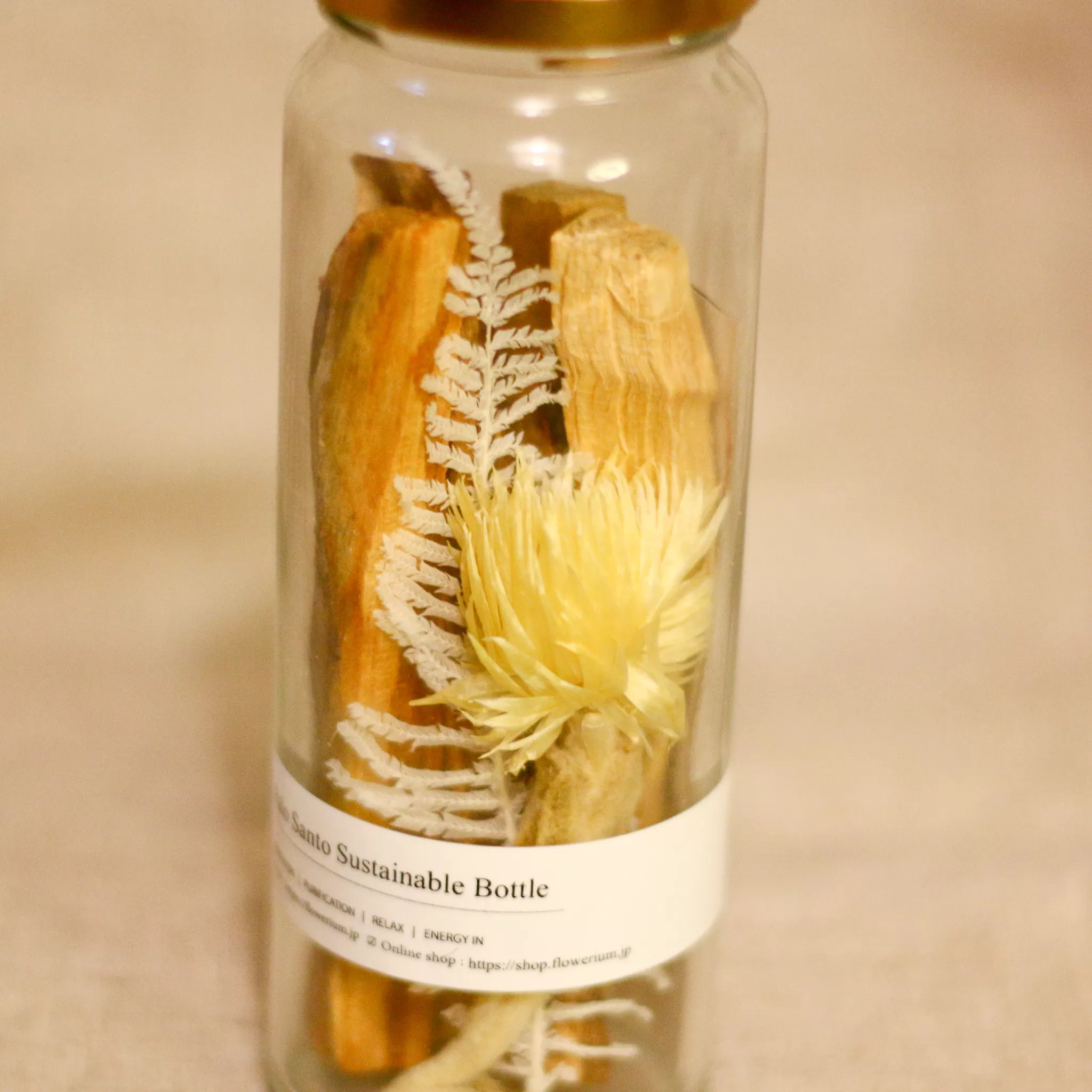 Positive Energy Palo Santo Sustainable Bottle