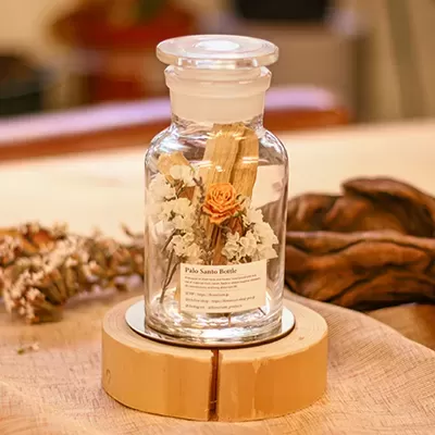 Positive Energy Palo Santo Flower Bottle