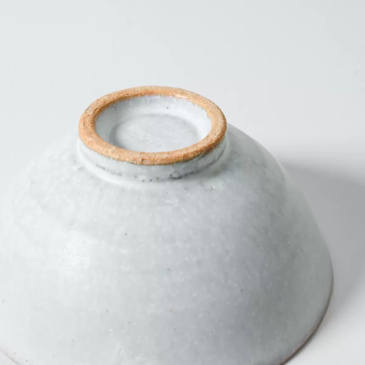 【美濃焼】正陶苑 花-勿忘草色（わすれなぐさ） 茶碗　ブルー　Φ12cm