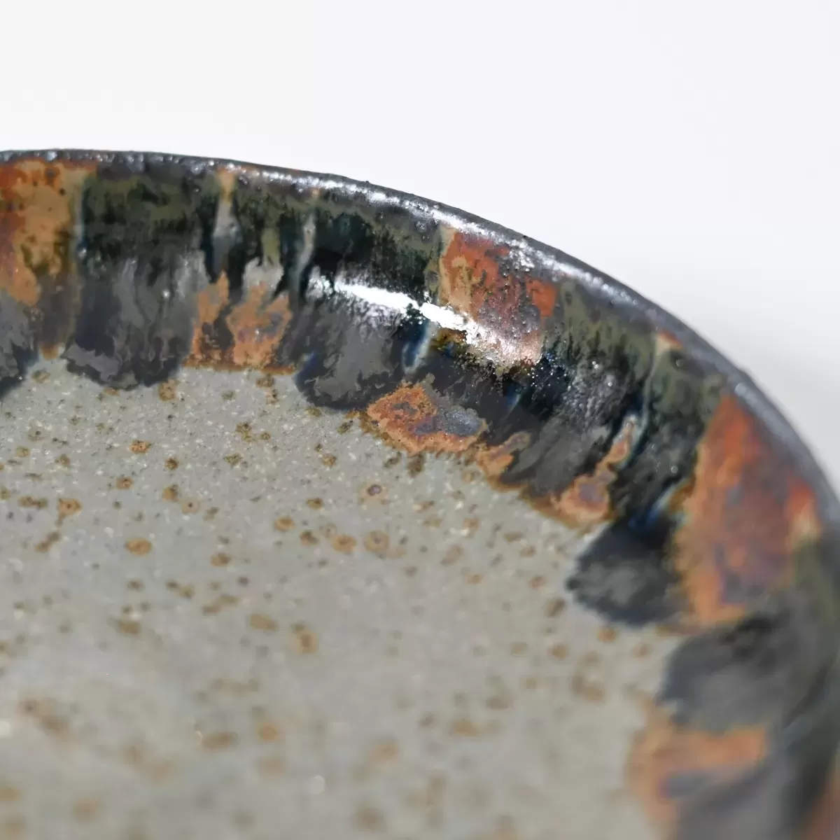 【美濃焼】正陶苑 呉須錆 鉢 Φ19cm
