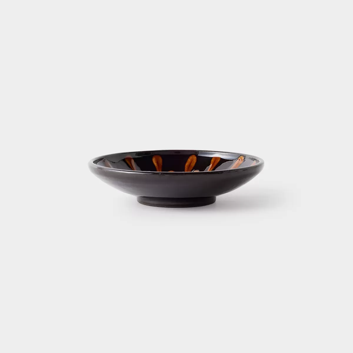 【美濃焼】正陶苑 スリップウェア 中深皿 Φ17cm