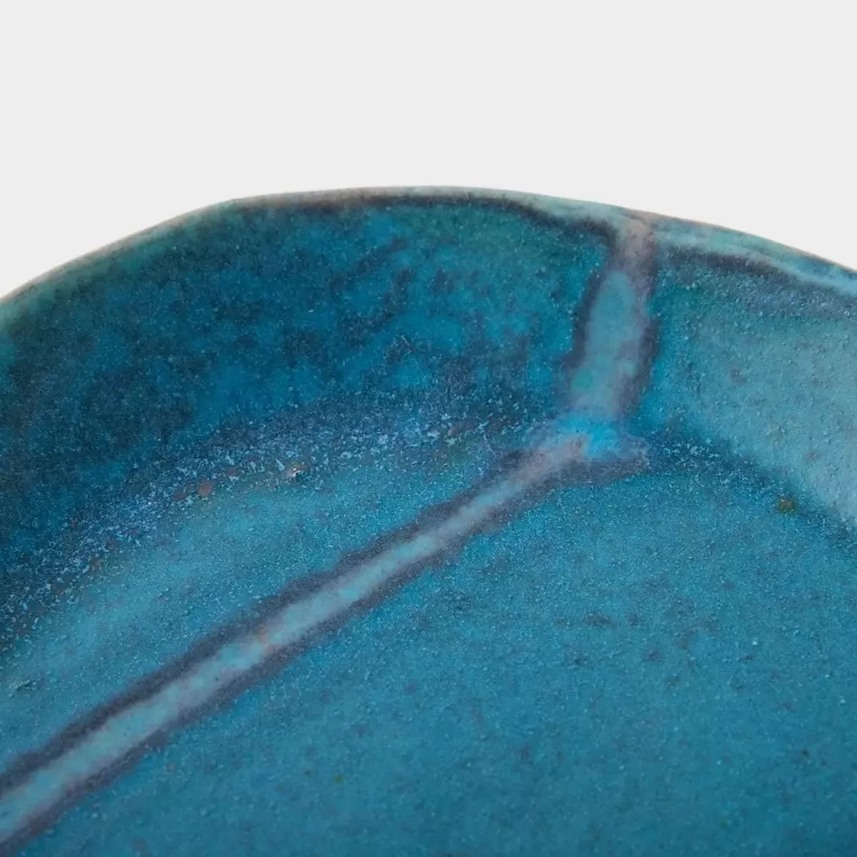 【信楽焼】信楽四季彩陶 －霜降　平皿　穂芒 （ほすすき）　φ18.8cm