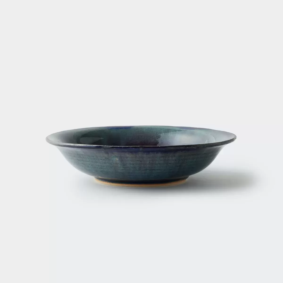 【信楽焼】信楽四季彩陶 －清明　中深皿　弥生（やよい） φ20cm