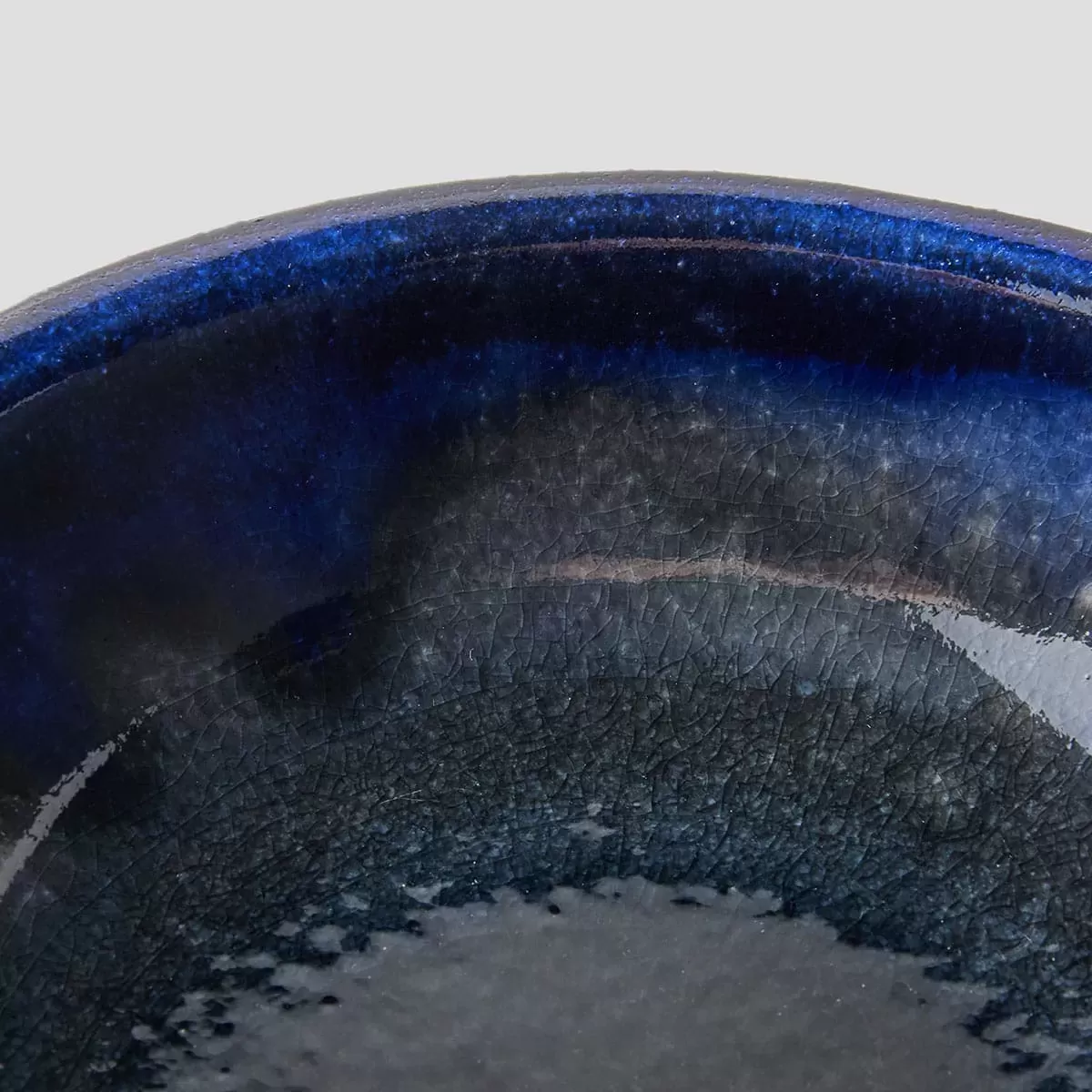 【信楽焼】信楽四季彩陶 －小寒　中深皿　寒昴（かんすばる）φ20cm