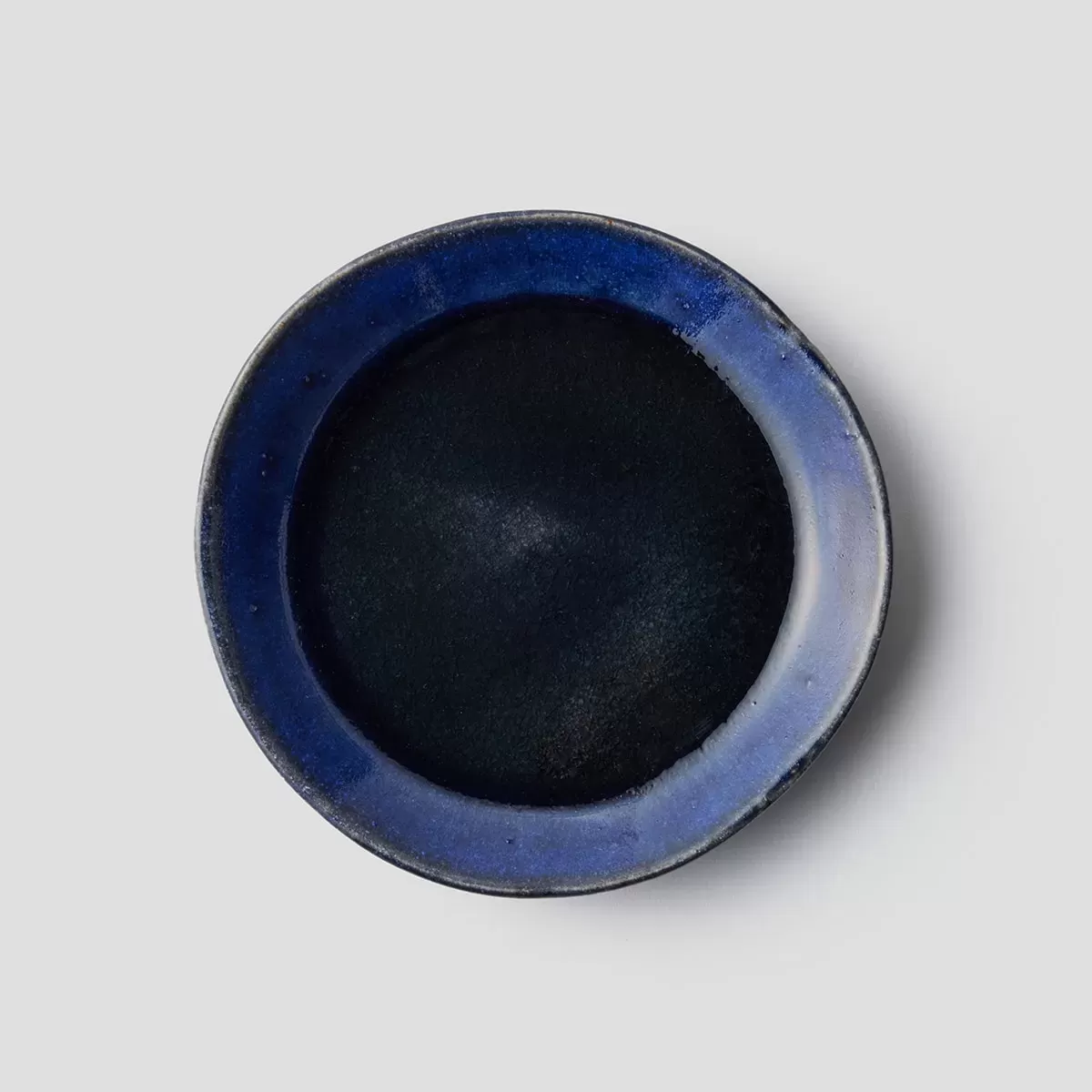 【信楽焼】信楽四季彩陶 －小寒　平皿　寒昴 （かんすばる） φ18.8cm