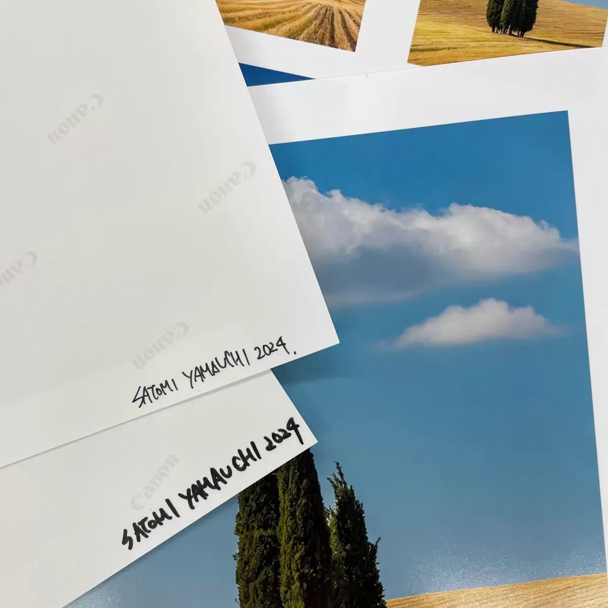 SATOMI YAMAUCHI アートプリント「WHEREABOUTS Ⅱ」Sサイズ