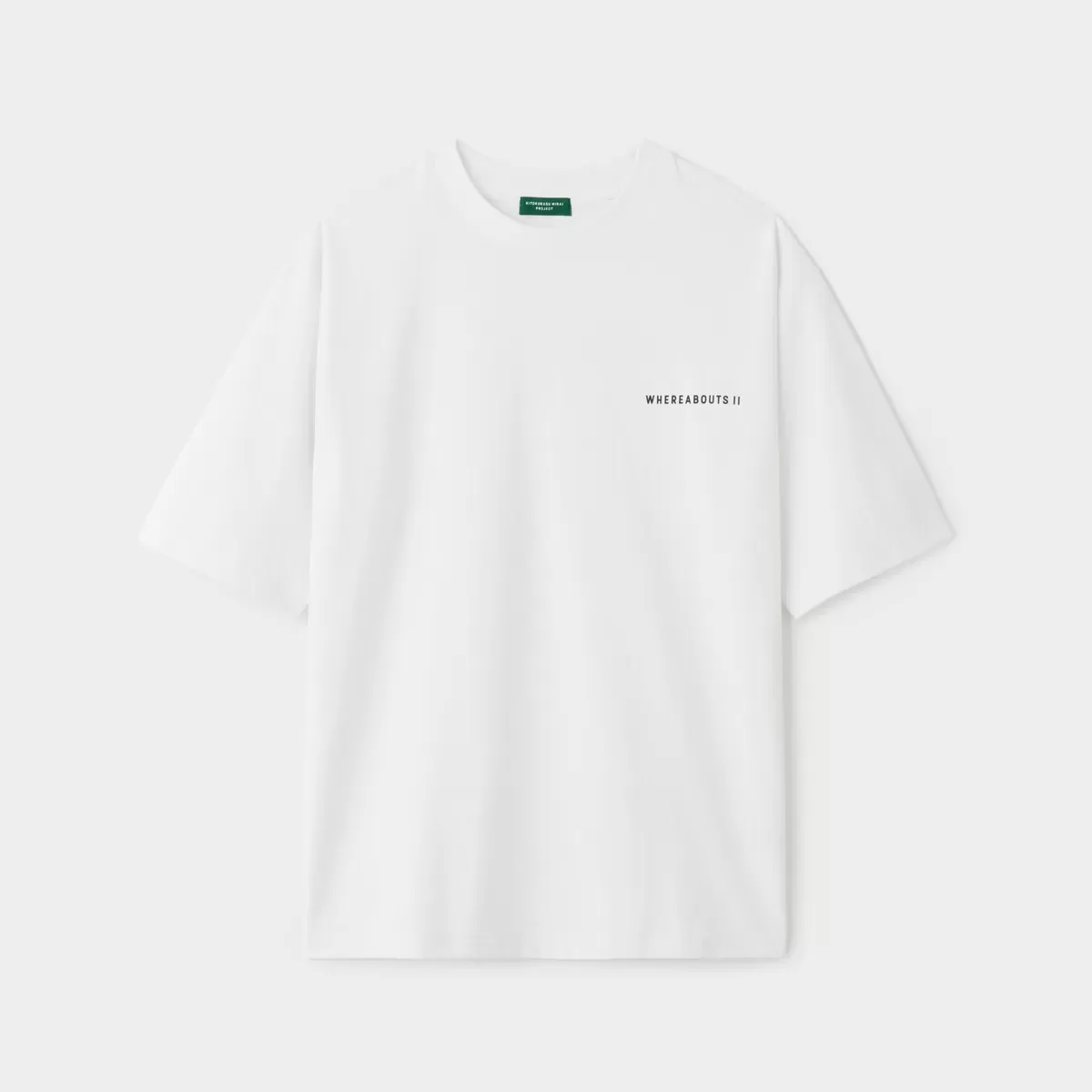 【SATOMI YAMAUCHI】WHEREABOUTS II Relaxed fit T-shirts 【B】ホワイト