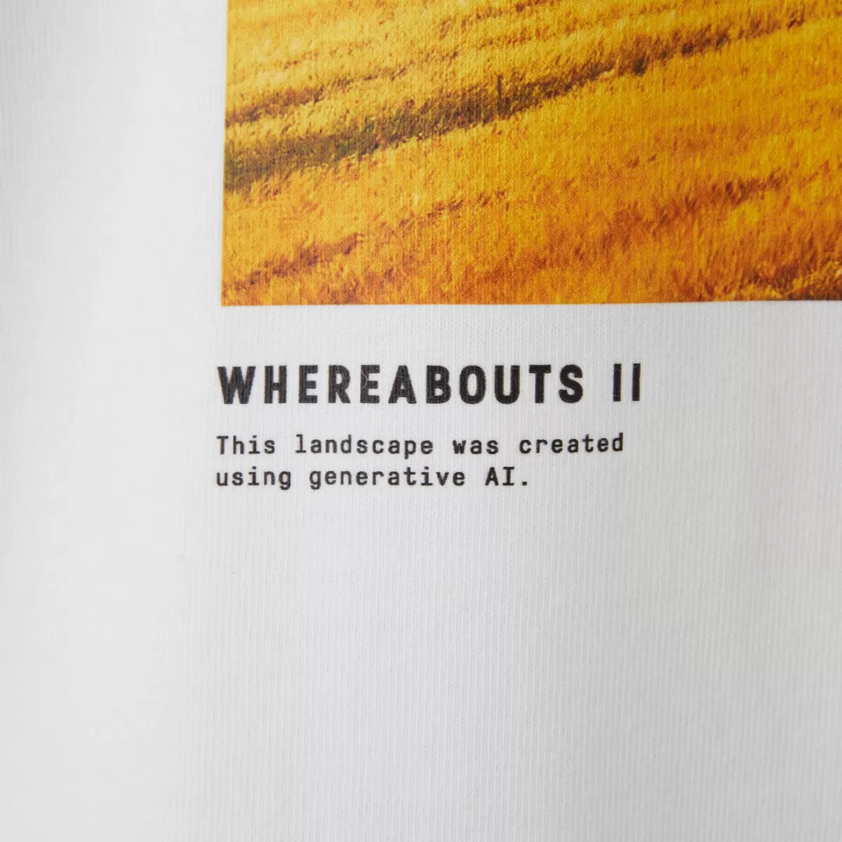 【SATOMI YAMAUCHI】WHEREABOUTS II Relaxed fit T-shirts 【A】ホワイト