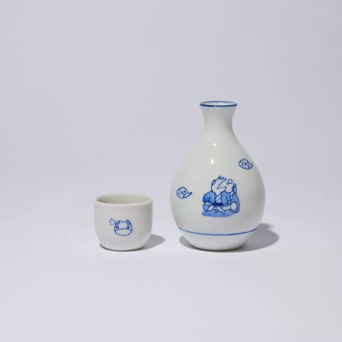 YU SUDA×OMUSUbee 九谷焼 徳利 +盃(1つ)セット