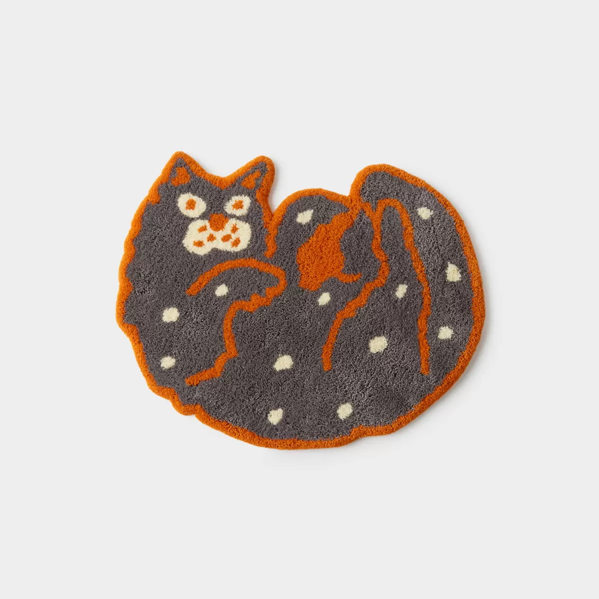 Toyameg×OMUSUbee　ラグマット　Cat