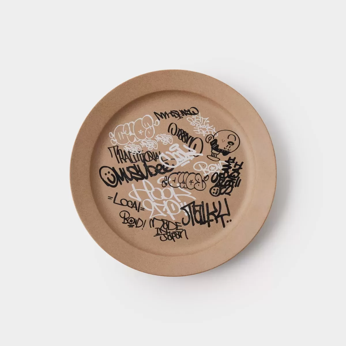 【波佐見焼】COOK×TALKY×ORIGAMI SENDAI ×OMUSUbee プレート24cm