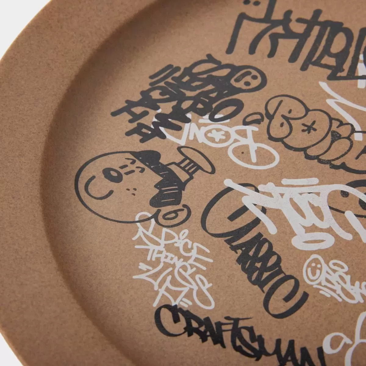 【波佐見焼】COOK×TALKY×ORIGAMI SENDAI ×OMUSUbee プレート24cm