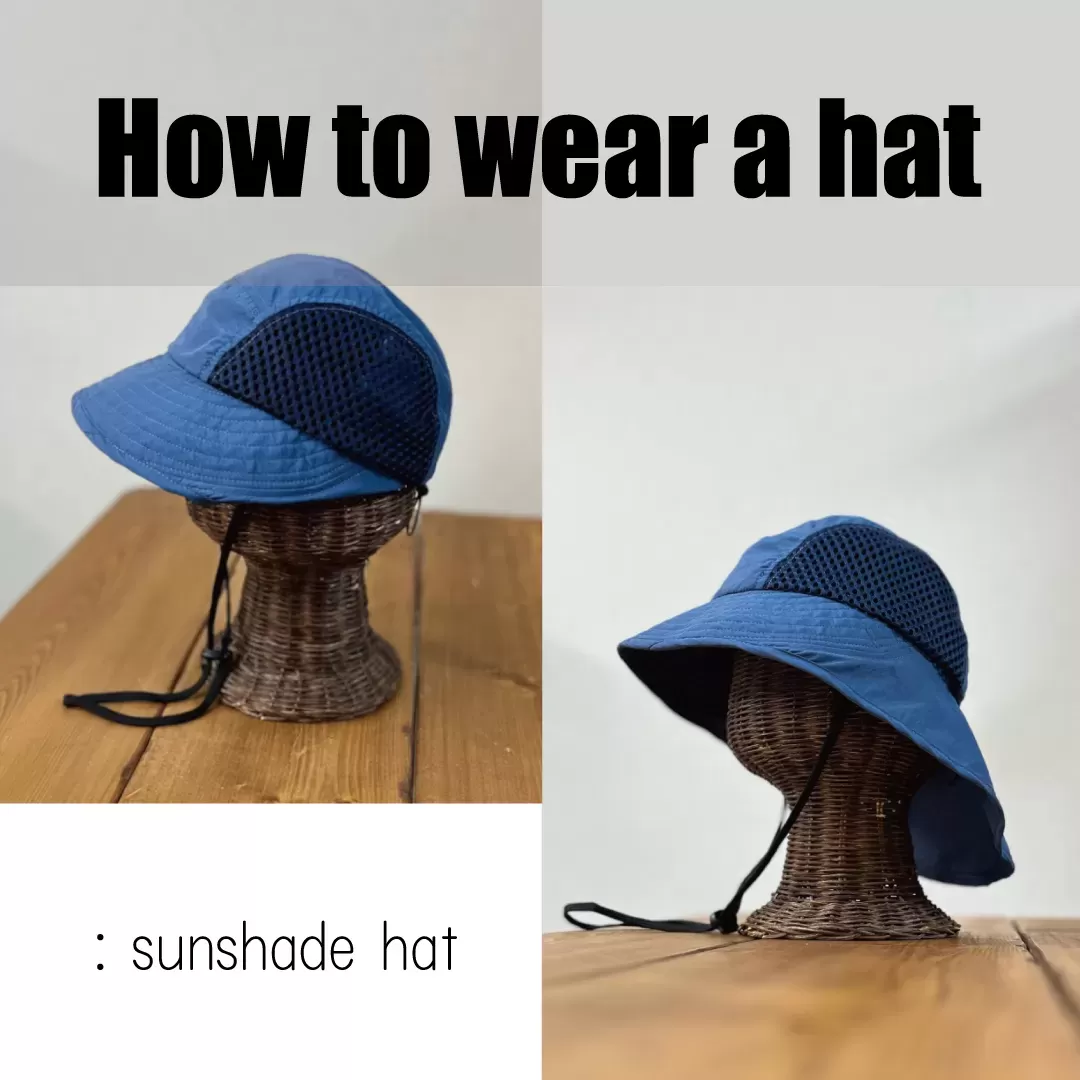 sunshade hat : サンシェードハット