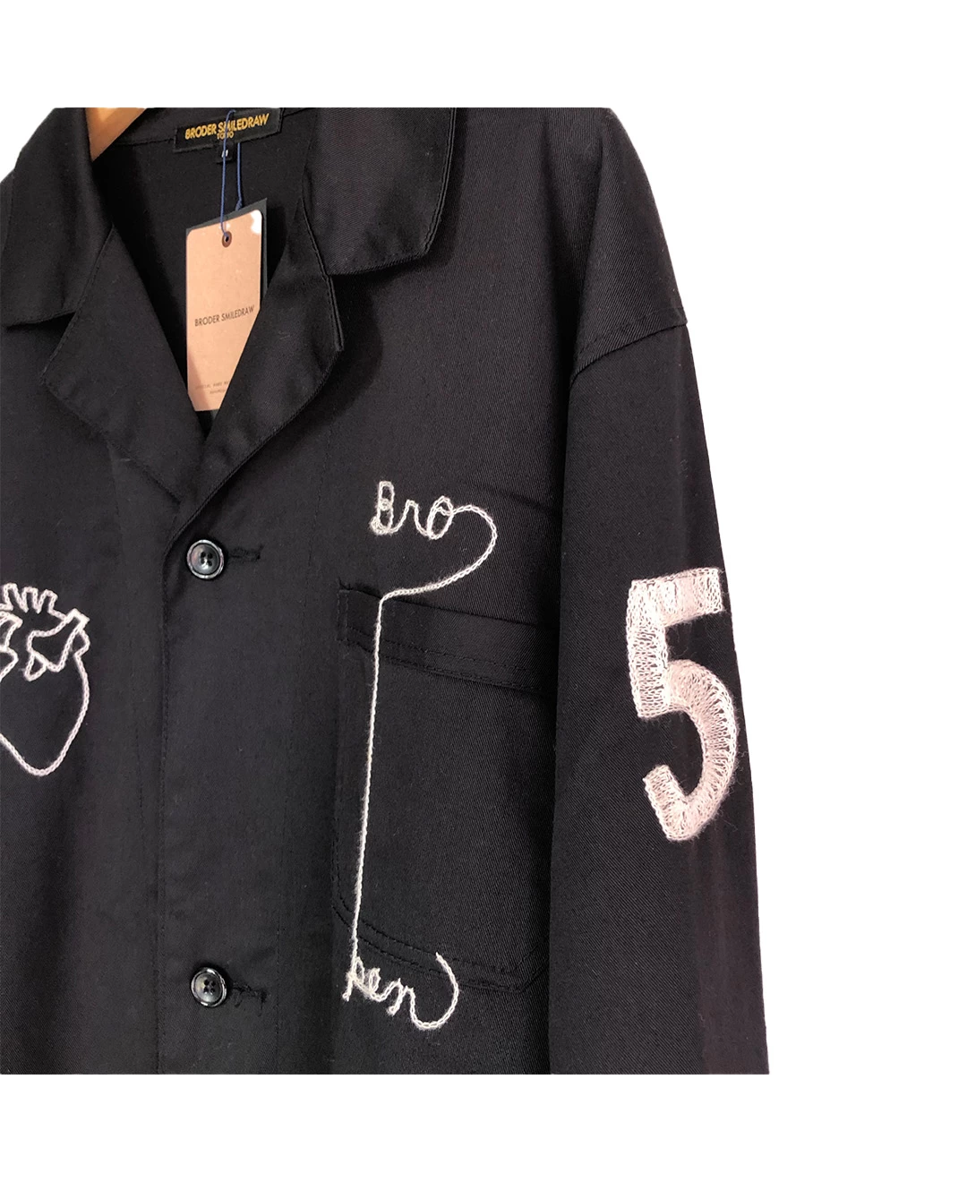 ハンドル刺繍 Engineer Coat