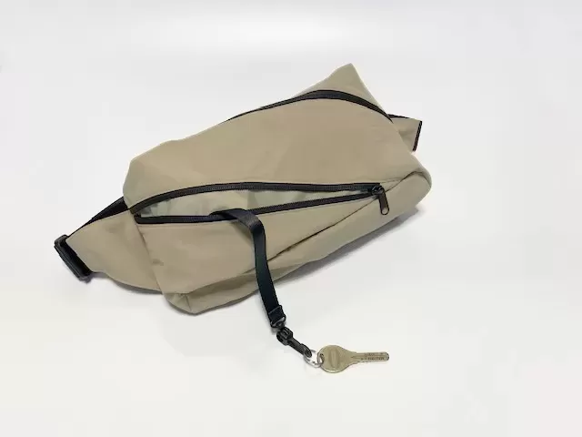 Crumple Spiral Waist Bag