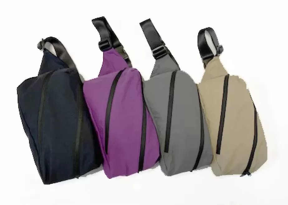 Crumple Spiral Waist Bag