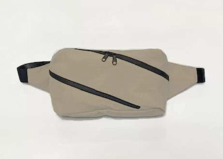 Crumple Spiral Waist Bag