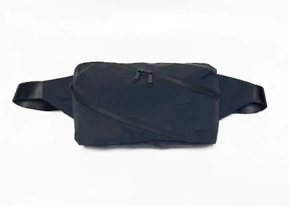Crumple Spiral Waist Bag