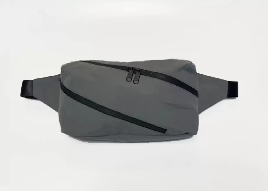 Crumple Spiral Waist Bag