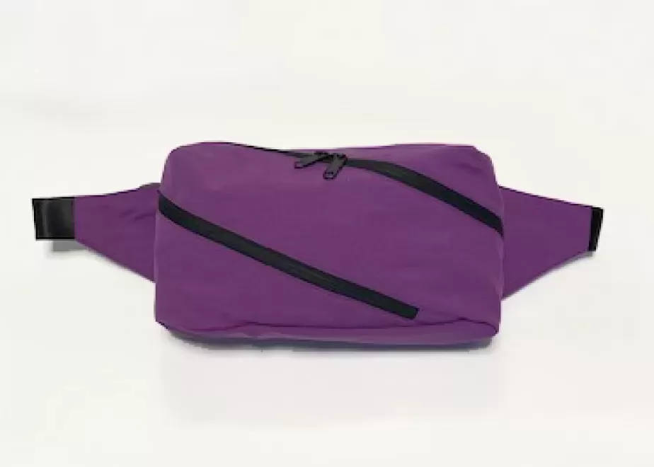 Crumple Spiral Waist Bag
