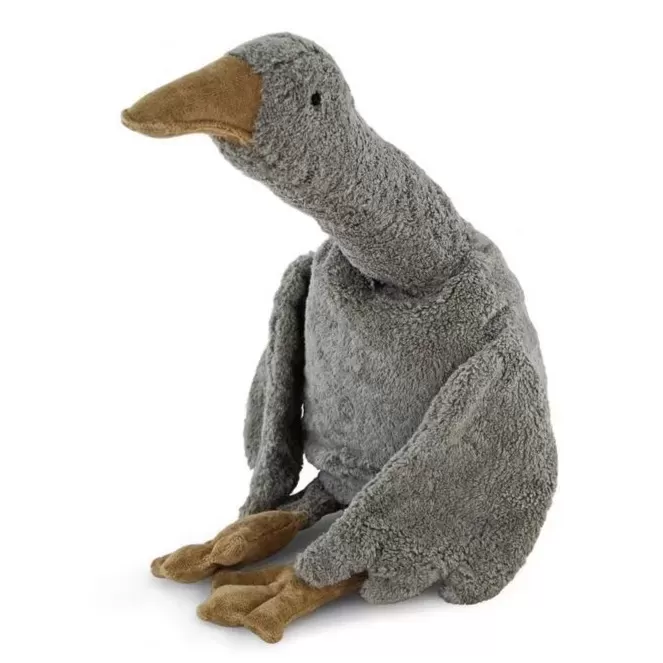 Cuddly Animal Goose large / gray