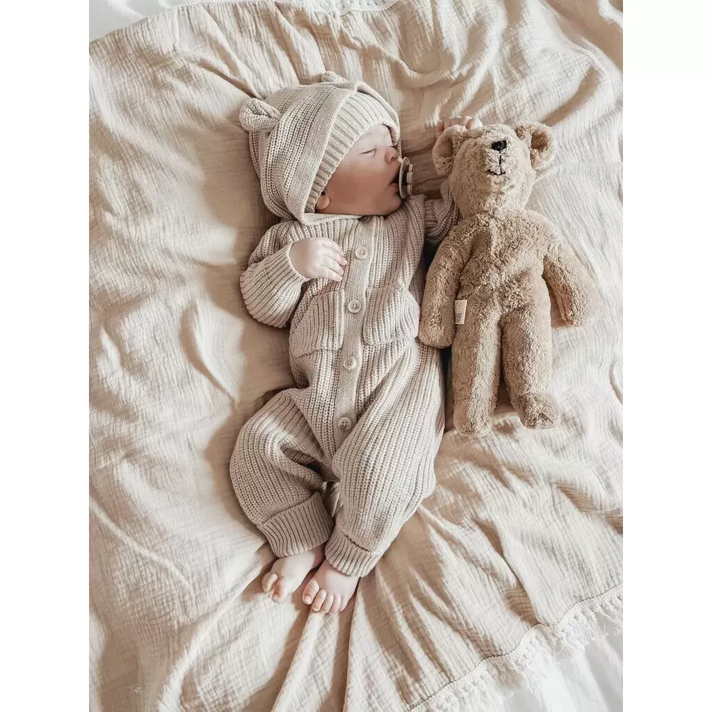 Floppy Animal Bear small / beige