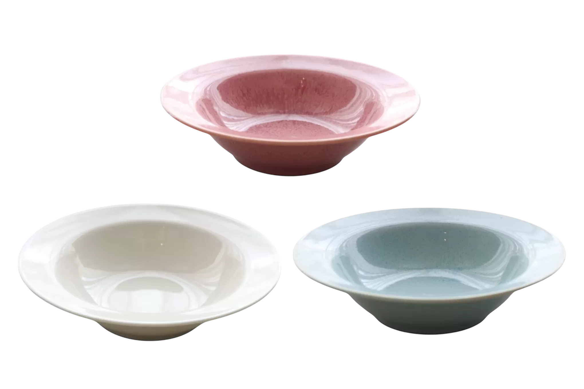 ［UM-5 cream/pink/blue］14リムボウル
