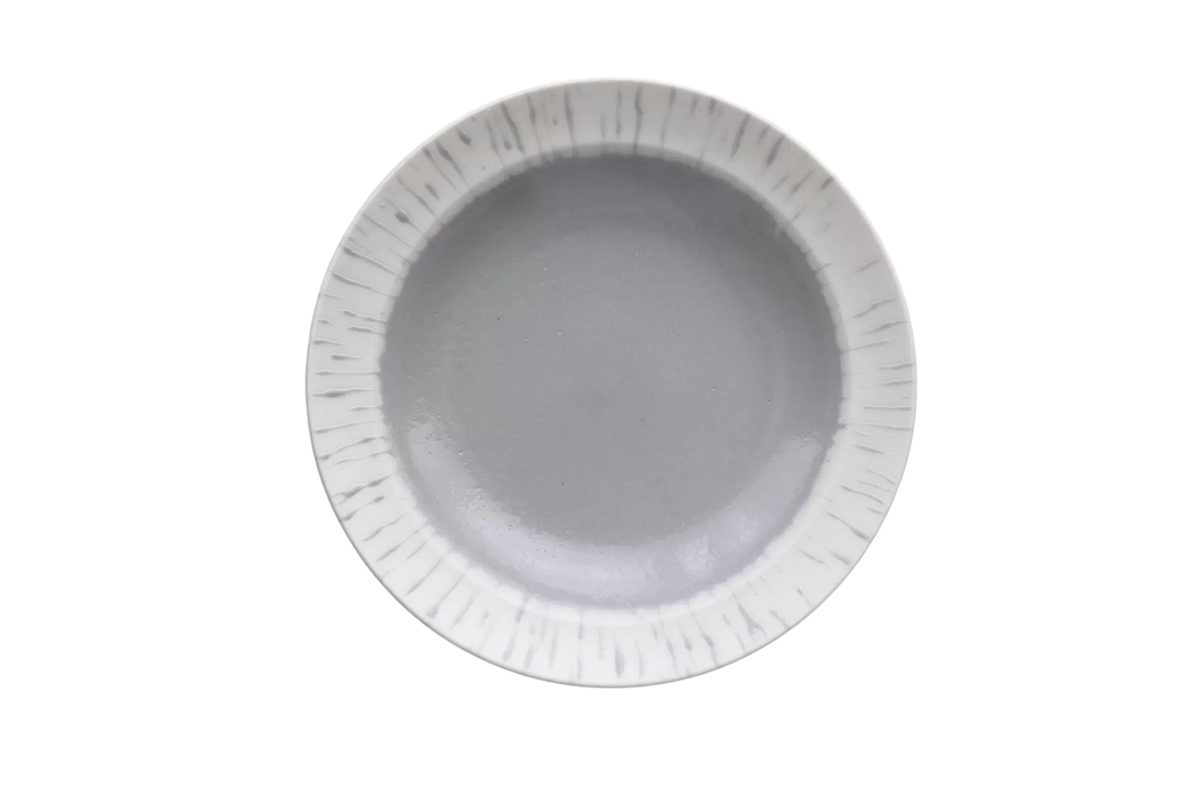 ［MR-6 gray/white/yellow］7.0深皿