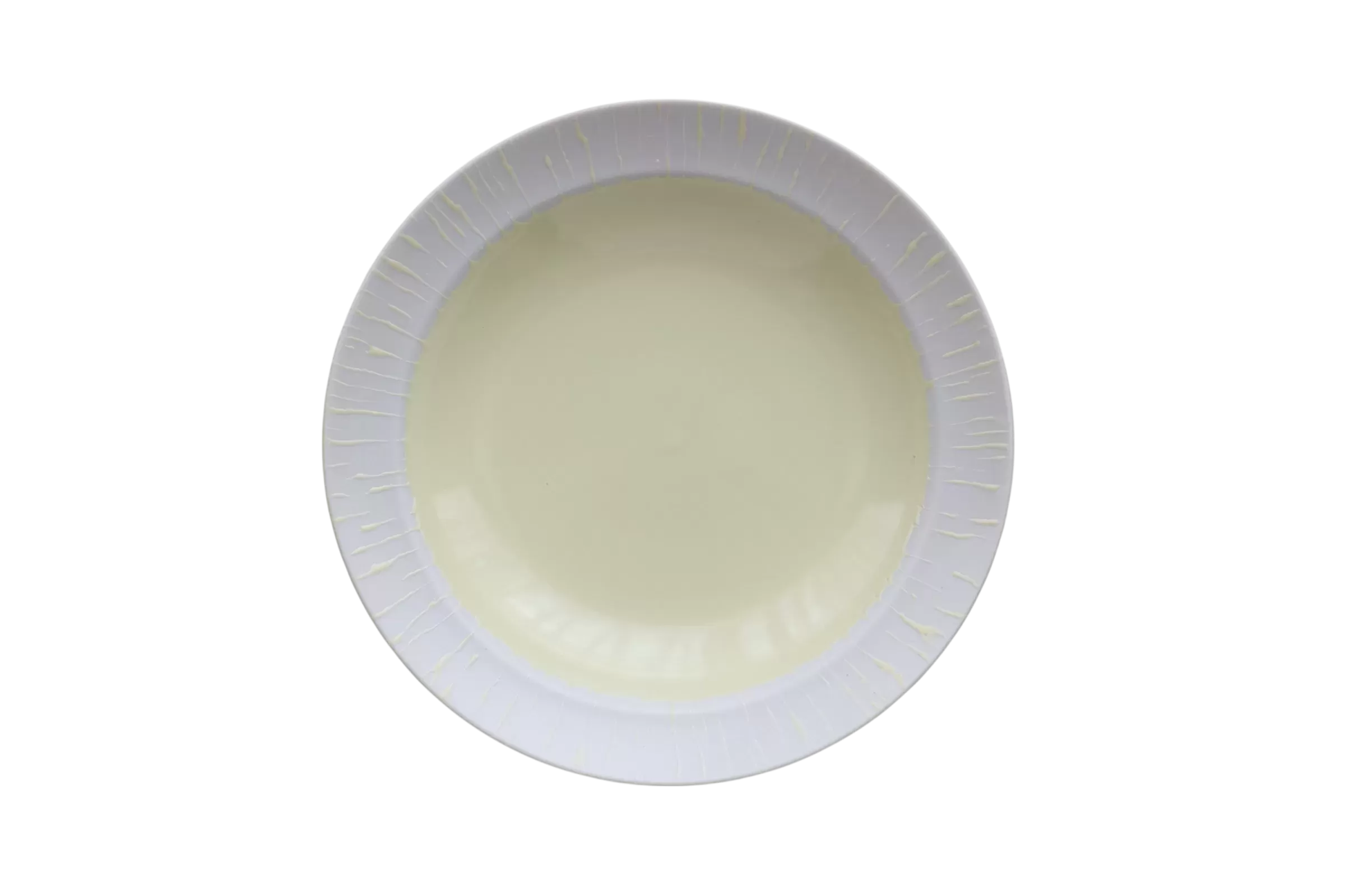 ［MR-6 gray/white/yellow］7.0深皿