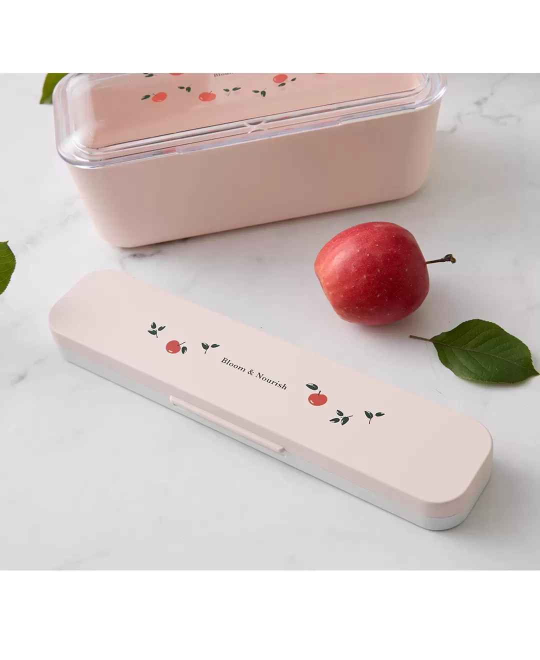 クレール 箸・スプーンセット apple