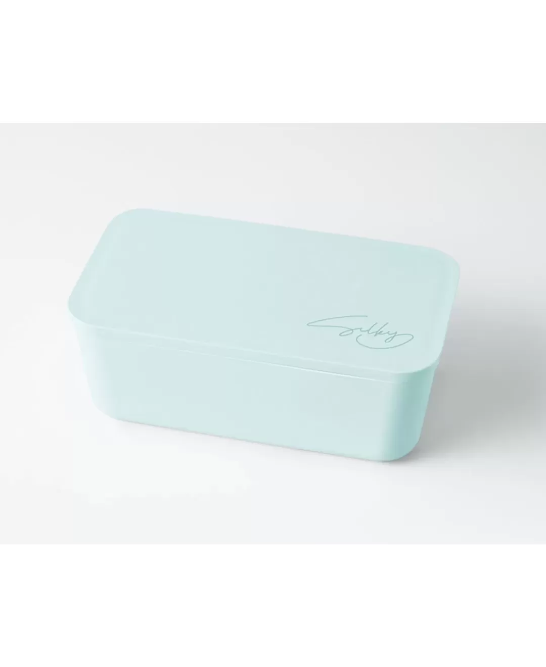 スキット シルキー 1段ランチ aqua blue