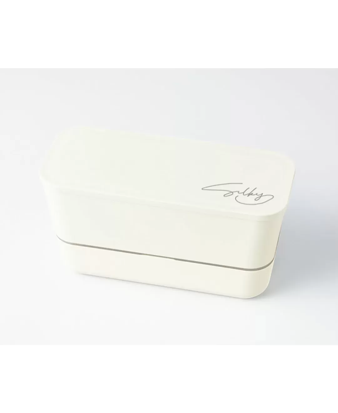 スキット シルキー スリム2段ランチ silky white
