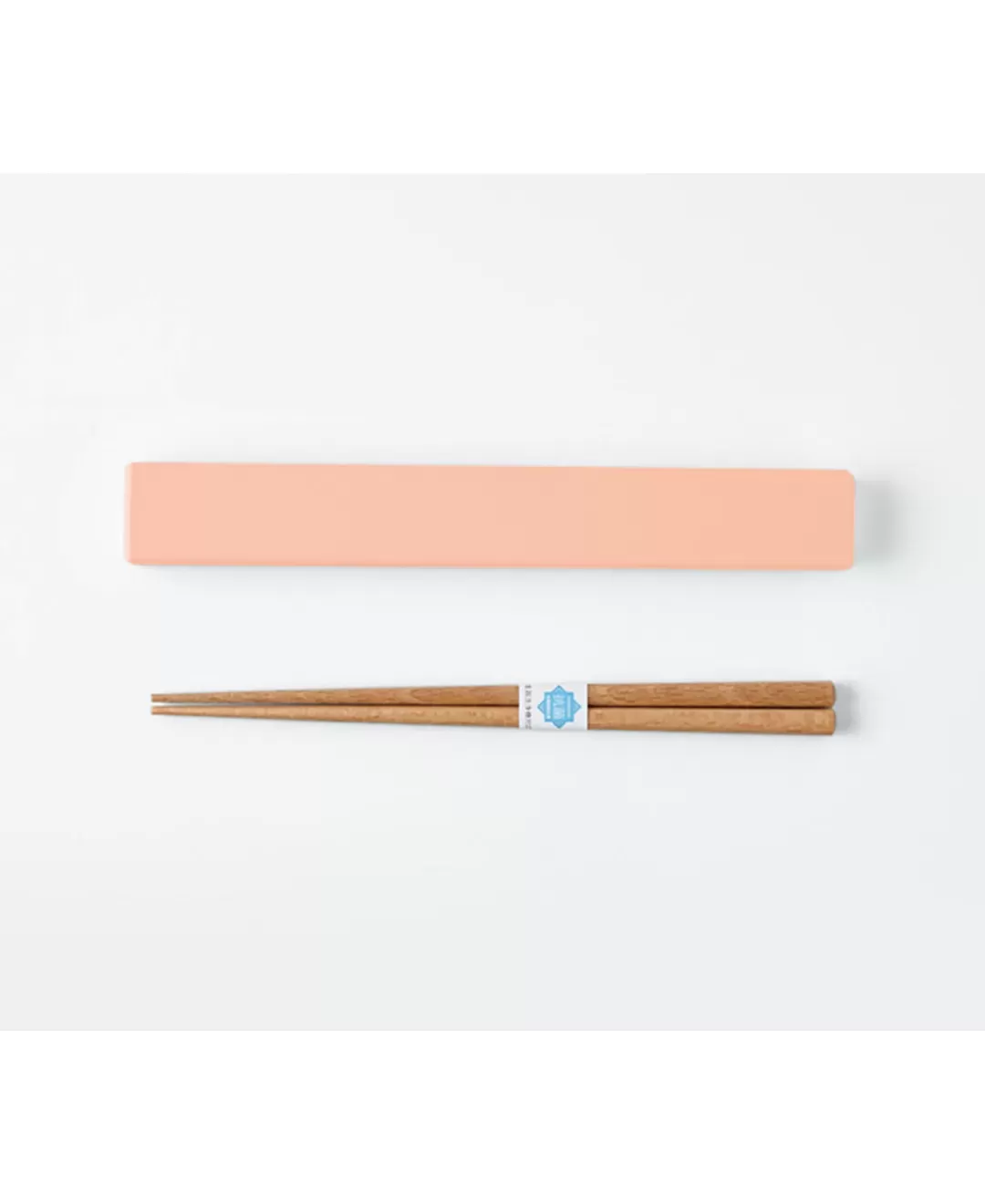 スキット シルキー 箸・箸箱セット coral pink